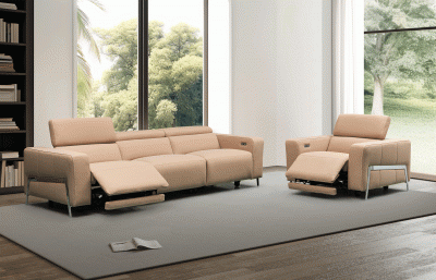 Living Room Furniture Reclining and Sliding Seats Sets B2112 Power Recliner Set
