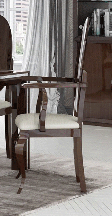 Bedroom Furniture Mirrors Carmen Walnut Chairs